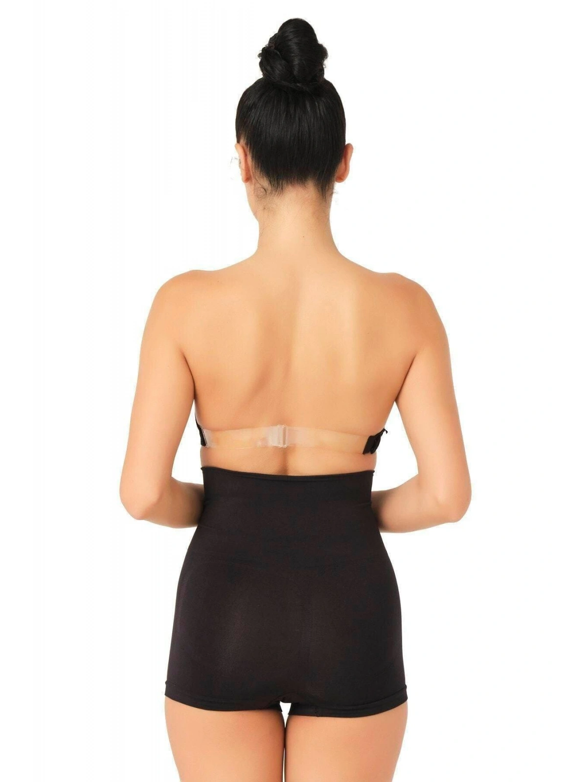 Siyah Pantolon Double Korse