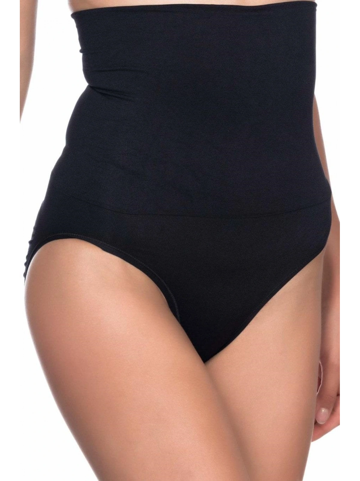 Siyah Yüksek Bel Double Slip Korse