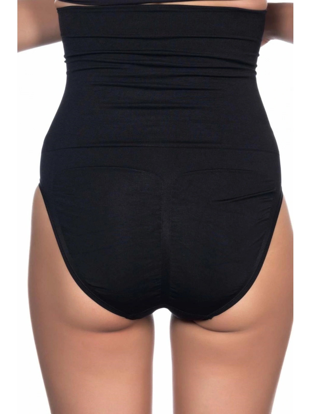 Siyah Yüksek Bel Double Slip Korse