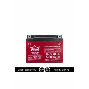 12N6.5L-BS or-tec Motosiklet Aküsü