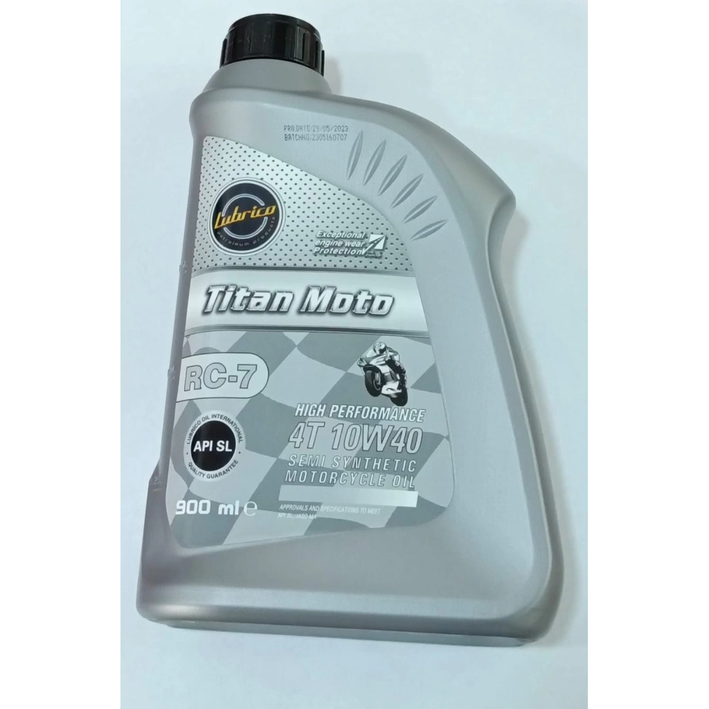 10W-40 Lubrico Titan Moto Yağ (900 ml)