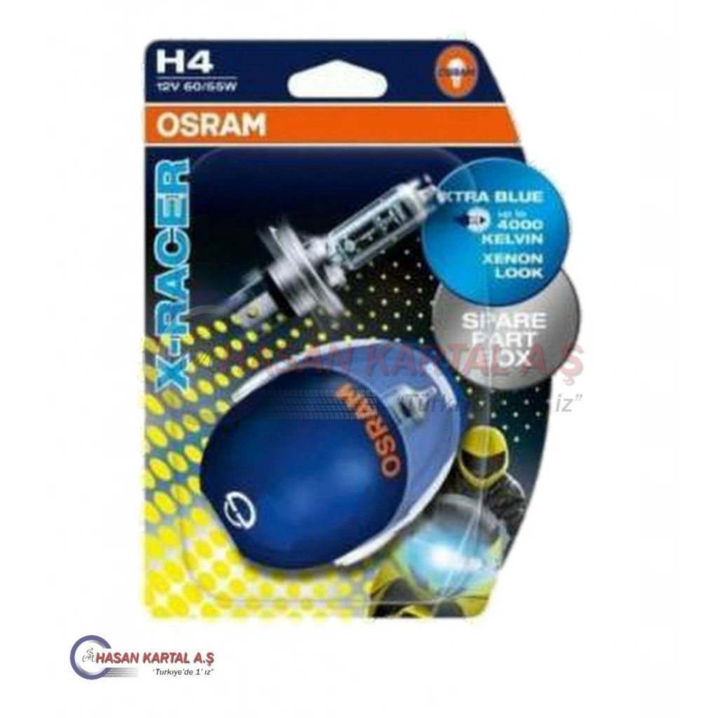 OSRAM  XR-02B MOTOR AMPUL H4 ZENON (Beyaz ışık)