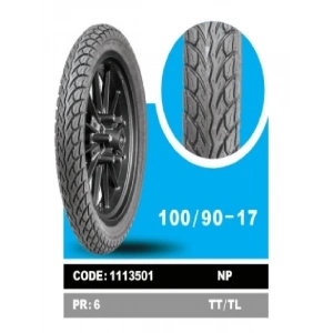 100/90/17 Np 4PR Tubeless Yasa Tire Dış Lastik