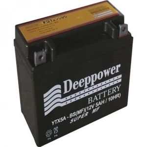 DEEPPOWER YTX5A-BS (YTX5L-BS) MOTORSİKLET AKÜSÜ