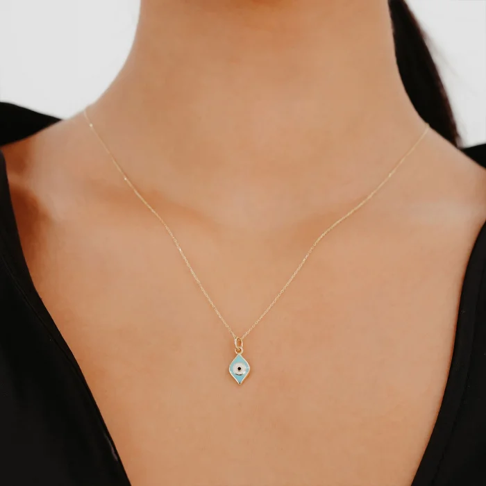 Göz Tasarım  Altın Kolye AAKLY021