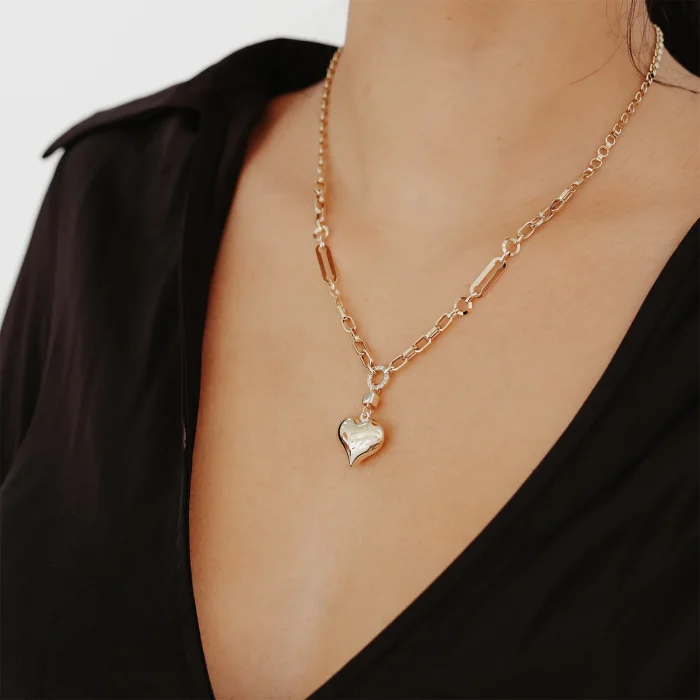 Kalpli Ataç Altın Kolye AAKLY0150