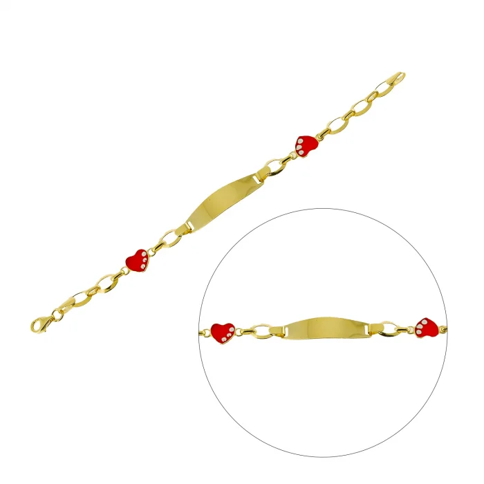 Kalpli Çocuk Altın Bileklik AAÇOCK0029