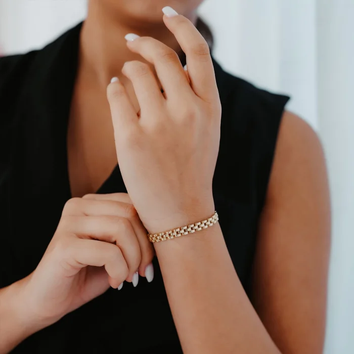 Kordon Model Altın Bileklik AABLK047