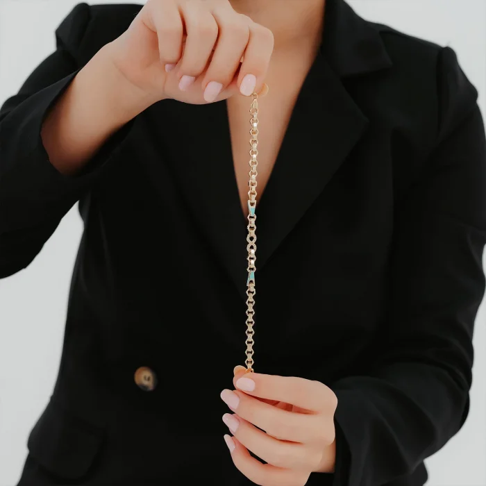 Sonsuzluk Detay Doc Altın Bileklik AABLK064