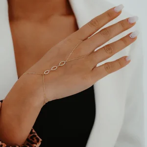 3lü Taşlı Şahmeran Altın Bileklik AABLK099