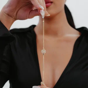 Balık Sırtı Baget Altın Bileklik AABLK021