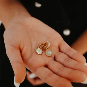 Göz Sallantılı Altın Küpe AAKPE080