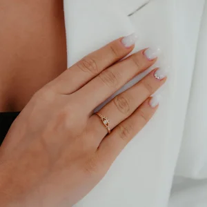 Taşlı Göz Altın Yüzük AAYZK0212