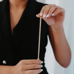 Y Model Altın Bileklik AABLK055