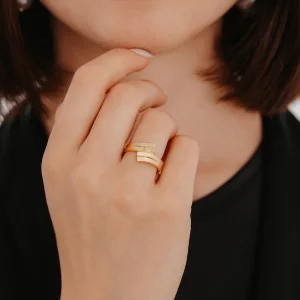 Tasarım Ajda Altın Yüzük AAYZK055