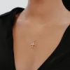 Uçak Model Altın Kolye AAKLY0141