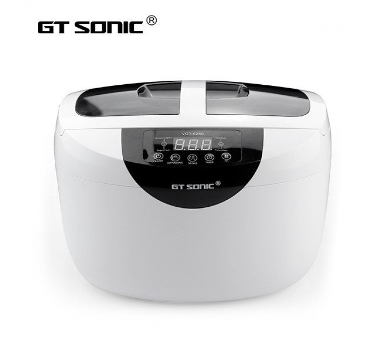 GT Sonic 2.5L ultrasonik temizleme cihazı — sterilizasyon öncesi ön temizlik