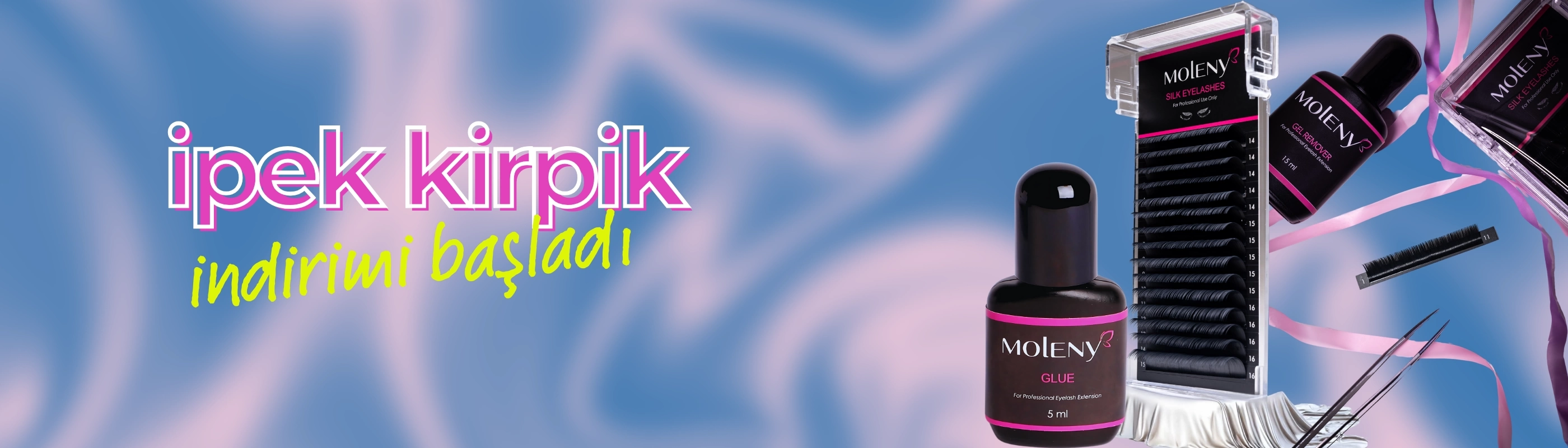 ipek kirpik ürünleri
