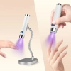 G1 Sensörlü Mini Ai Uv Led Lamba Manyetik Standlı Manikür Tırnak Kurutucu Beyaz 5w