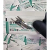 Freze Uç Sterilizasyon Zarfı Şeffaf - Mini Boy İndikatörlü Sterilizasyon Kraft Paketi 100mmx75mm (100) Adet