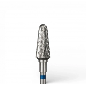 Staleks Mavi Kesik Koni Freze, Mavi, Çap 6 mm / Çalışma Kısmı 14 mm