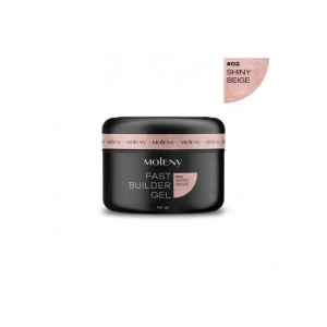 Fast Builder Gel Shiny Beige #02, 50gr