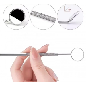 İpek Kirpik Kontrol Aynası Metal