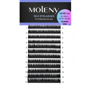 Moleny Classic Mix İpek Kirpik L Kıvrım 0.7 Mini
