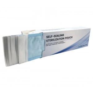 Sterilizoyon için Şeffaf Kraft Paket 200 adet