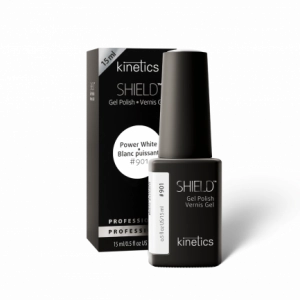 Kinetics SHIELD Gel Polish Power White #901, 15 ml
