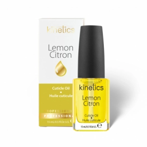 Kinetics Lemon Cuticle Oil 15ml, packed in box