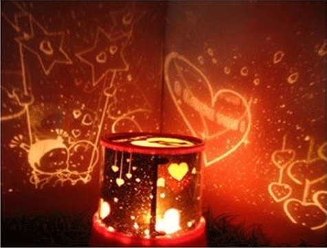 Hubrendy ÇER Star Love Projeksiyonlu Gece Lambası