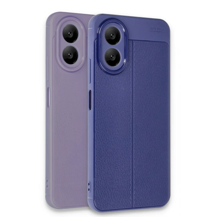 Hubrendy Bez Oppo A38 Kılıf Auto Focus Kapak - Koyu Yeşil
