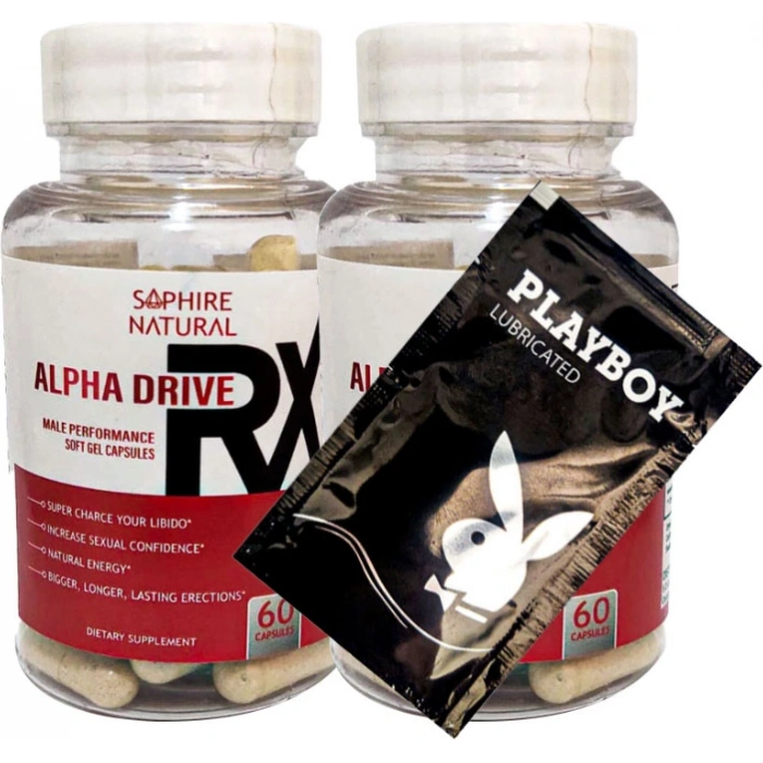 Hubrendy Bez Alpha Drive Erkeklere Soft Jel 60lı x 2 adet + Jel