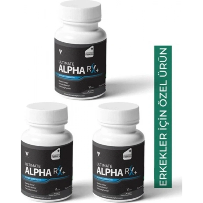 Hubrendy Bez Alpha Rx Erkeklere Çok Özel 30 Lu x 3 Adet