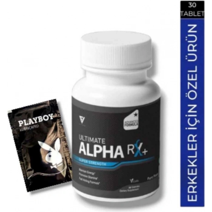 Hubrendy Bez Alpha Rx Ultimate Erkeklere Özel Ürün  30 Lu Mucizevi Jel Hediye