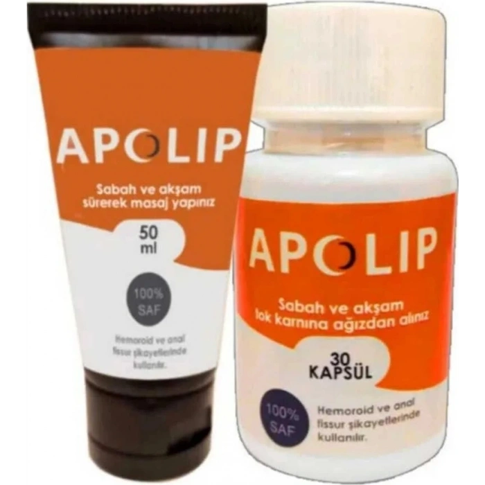Hubrendy Bez Apolip Hemo 30lu 50 ml Hemo Krem