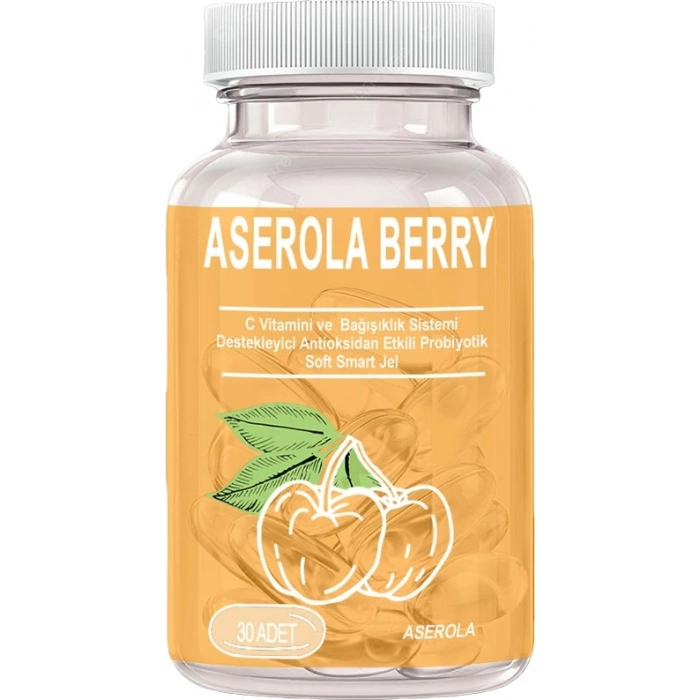 Hubrendy Bez Aserola Ekstratlı Probiyotikdetox 30LU Soft Jel Kapsüller