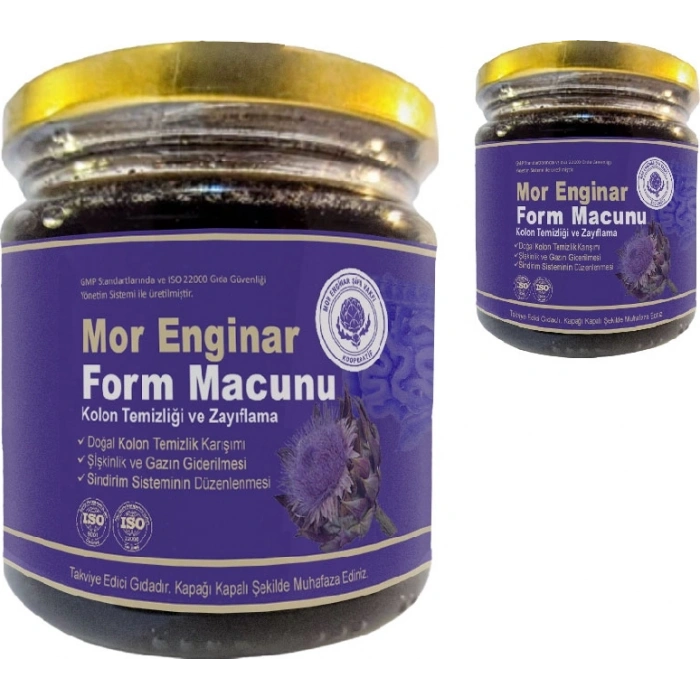 Hubrendy Bez Ayvalık Mor Enginar 240 gr Macun Form 2 Adet