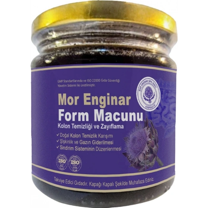 Hubrendy Bez Ayvalık Mor Enginar Macunu 1 Adet 240 gr Macun Form