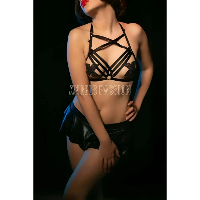 Hubrendy Beru 3 Sıralı Çapraz Detaylı Seksi Harness - Brf62