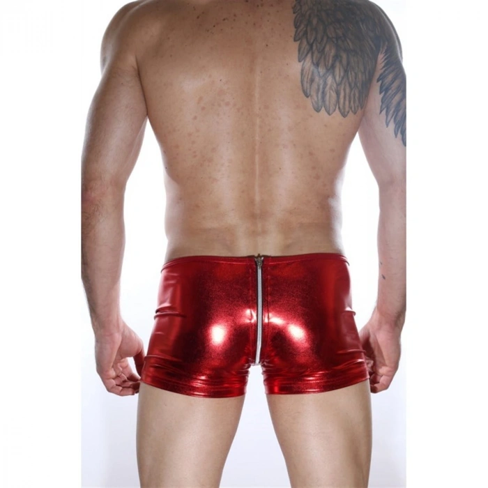 Hubrendy Beru Arkası Fermuarlı Boxer