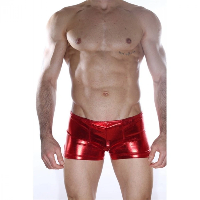 Hubrendy Beru Arkası Fermuarlı Boxer