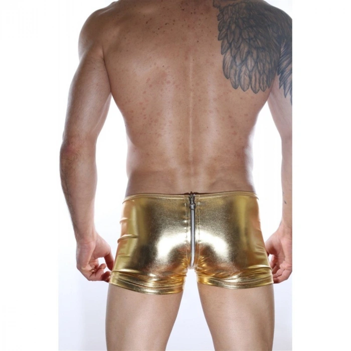 Hubrendy Beru Arkası Fermuarlı Boxer