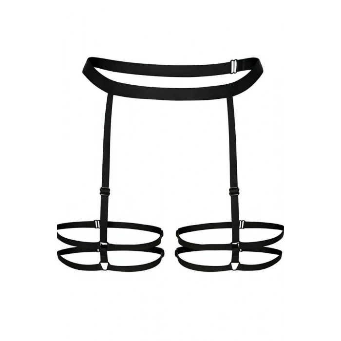 Hubrendy Beru Bel - Bacak Şık Ve Seksi Harness - Brf44