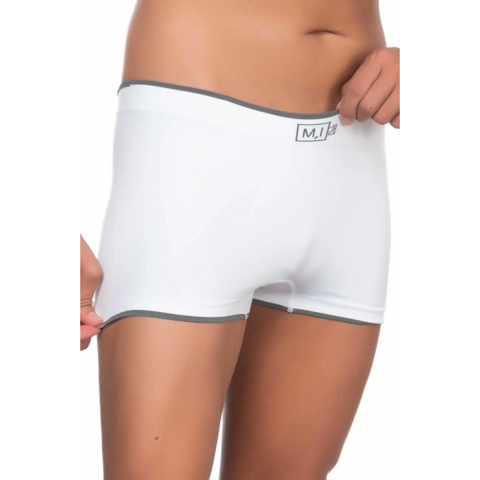 Hubrendy Beru Beyaz  2103 Soft Erkek Boxer