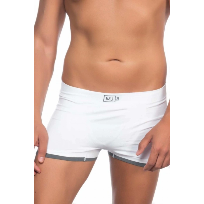 Hubrendy Beru Beyaz  2104 Soft Erkek Boxer