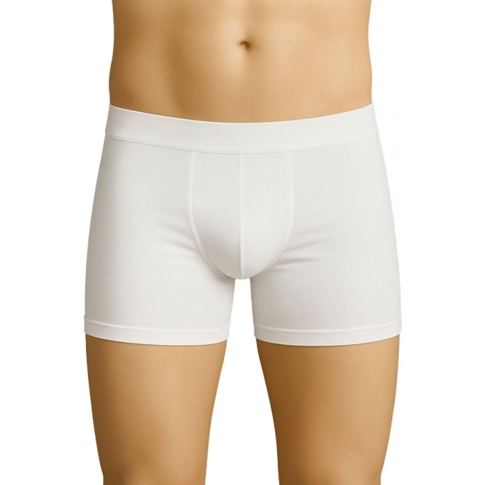Hubrendy Beru Beyaz  6800 Erkek Boxer