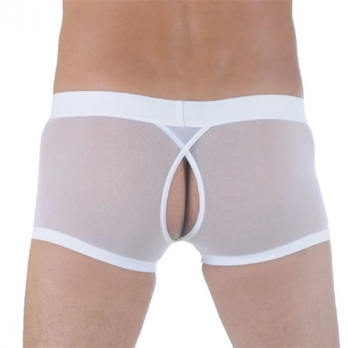 Hubrendy Beru  Br291122 Transparan Arkası Açık Mini Boxer