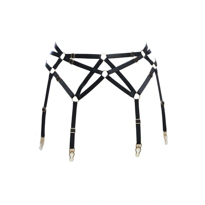 Hubrendy Beru Çapraz Detaylı Şık Harness Jartiyer - Brf146